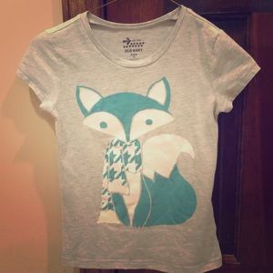 Fox T-shirt for girl kids